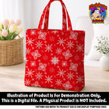 Snowflake Seamless Pattern Digital Scale 300 d.p.i. 12" x 12" (Copy)