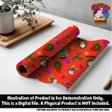 Christmas Seamless Pattern Digital 300 d.p.i. 12" x 12"