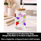 Pink Lemonade uvdtf Glass Can wrap
