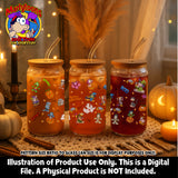 Halloween UVDTF Glass Can Wrap