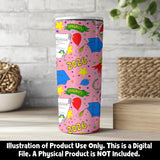 Graduation 2026 20 oz Tumbler Wrap Pink