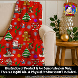 Merry Christmas Seamless Pattern Digital 300 d.p.i. 12" x 12" (Copy)