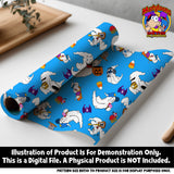 Halloween Ghost Seamless Pattern Bundle