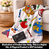 BACK TO SCHOOL SEAMLESS PATTERN