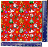 Merry Christmas Seamless Pattern Digital 300 d.p.i. 12" x 12" (Copy)