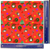 Christmas Seamless Pattern Digital 300 d.p.i. 12" x 12"