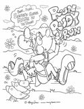 Printable Christmas Coloring Pages for Kids and Adults