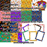 Halloween Seamless Pattern Bundle
