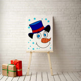 Christmas Snowman Print