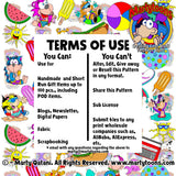 Summer Time Digital Clip Art Bundle