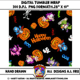HALLOWEEN  20 oz. Tumbler Wrap