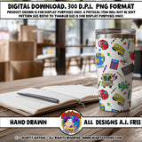 Back To School  20 oz. Tumbler Wrap