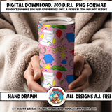 Graduation 2026 20 oz Tumbler Wrap Pink