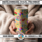 Summer Fun 20 oz. Tumbler Wrap