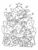 Printable Christmas Coloring Pages for Kids and Adults