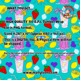 Pink Lemonade 20 oz. Tumbler Wrap