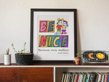 Be Nice (Boys) Printable Art