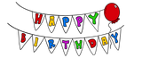 Birthday Fun Digital Clip Art