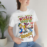 Classic Rock and Roll If The Music Moves You Short Sleeve Tee