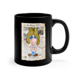 Classic 70's Rock Inspired Lil Rockers Cartoon Coffee mug 11oz Black Mug
