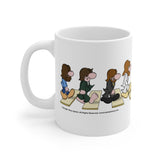 Classic Rock Abbey Road Inspired Coffee Mug 11oz