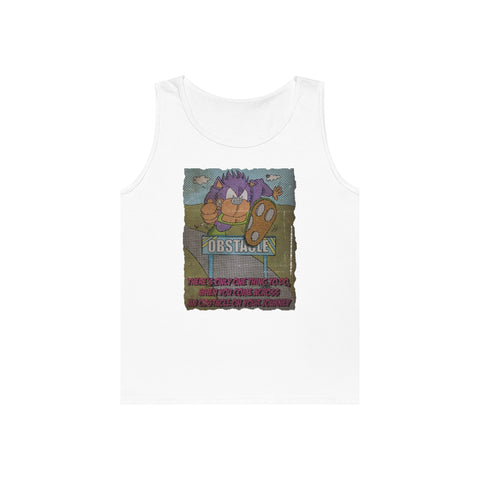 Overcoming Obstacles Unisex Heavy Cotton Tank Top